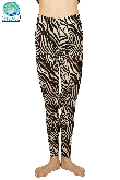 LEGGINGS ANIMALIER ZEBRATO DONNA